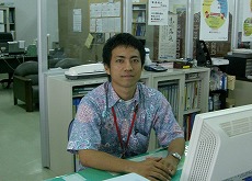 お客様相談係:喜久川 真一(きくがわ しんいち)